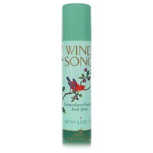 Prince Matchabelli Wind Song Body Spray Women Green Deodorant